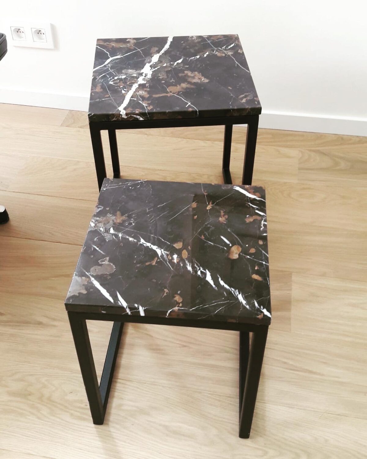 Tafels marmer blad